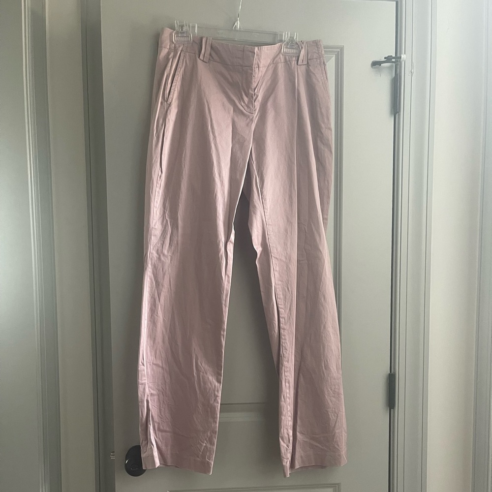Ann Taylor Loft Marisa pants light pink/purple size 8